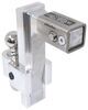 adjustable ball mount 10000 lbs gtw class v flash secure 2-ball w/ stainless balls - 2-1/2 inch hitch 10 drop 11 rise