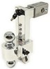 adjustable ball mount 10000 lbs gtw class v self-locking 2-ball w chrome balls - 2.5 inch hitch 10 drop/11 rise