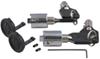 trailer hitch ball mount re-keying kit for dtlbm and dtalbm series self-locking aluminum mounts - 2 locks