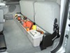 0  rear under-seat organizer du-ha truck storage box and gun case - under seat black
