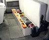 rear under-seat organizer du-ha truck storage box and gun case - under seat black