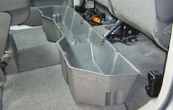 Du-Ha Truck Storage Box and Gun Case - Under Rear Seat - Black