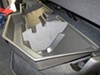 2012 dodge ram pickup  rear under-seat organizer du-ha truck storage box and gun case - under seat dark gray