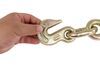 ratchet chain binder grab hooks durabilt for 5/16 inch to 3/8 - 7 100 lbs