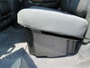 2019 gmc sierra 1500  rear under-seat organizer du-ha truck storage box and gun case - under seat black