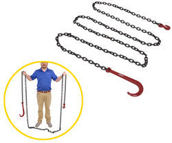 Erickson Retractable Tow Strap w/ Hooks - 2 x 15' - 4,500 lbs