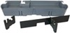 rear under-seat organizer du-ha truck storage box and gun case - under seat gray