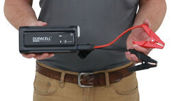 Duracell Portable Lithium Jump Starter with Bluetooth - LED Light - USB Port - 12V - 1,100 Amp - DU64FR