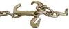 multiple hooks durabilt transport chain with cluster - 5/16 inch 6' long 4 700 lbs