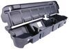 rear under-seat organizer du-ha truck storage box and gun case - under seat locking lid black