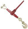 ratchet chain binder grab hooks jaw fittings durabilt w/ clevis and hook for 3/8 inch to 1/2 - 12 000 lbs