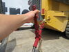 0  ratchet chain binder 3/8 - 1/2 inch links in use