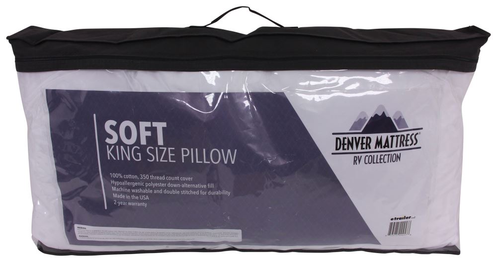 Denver Mattress RV Bed Pillow - Soft - King Denver ...