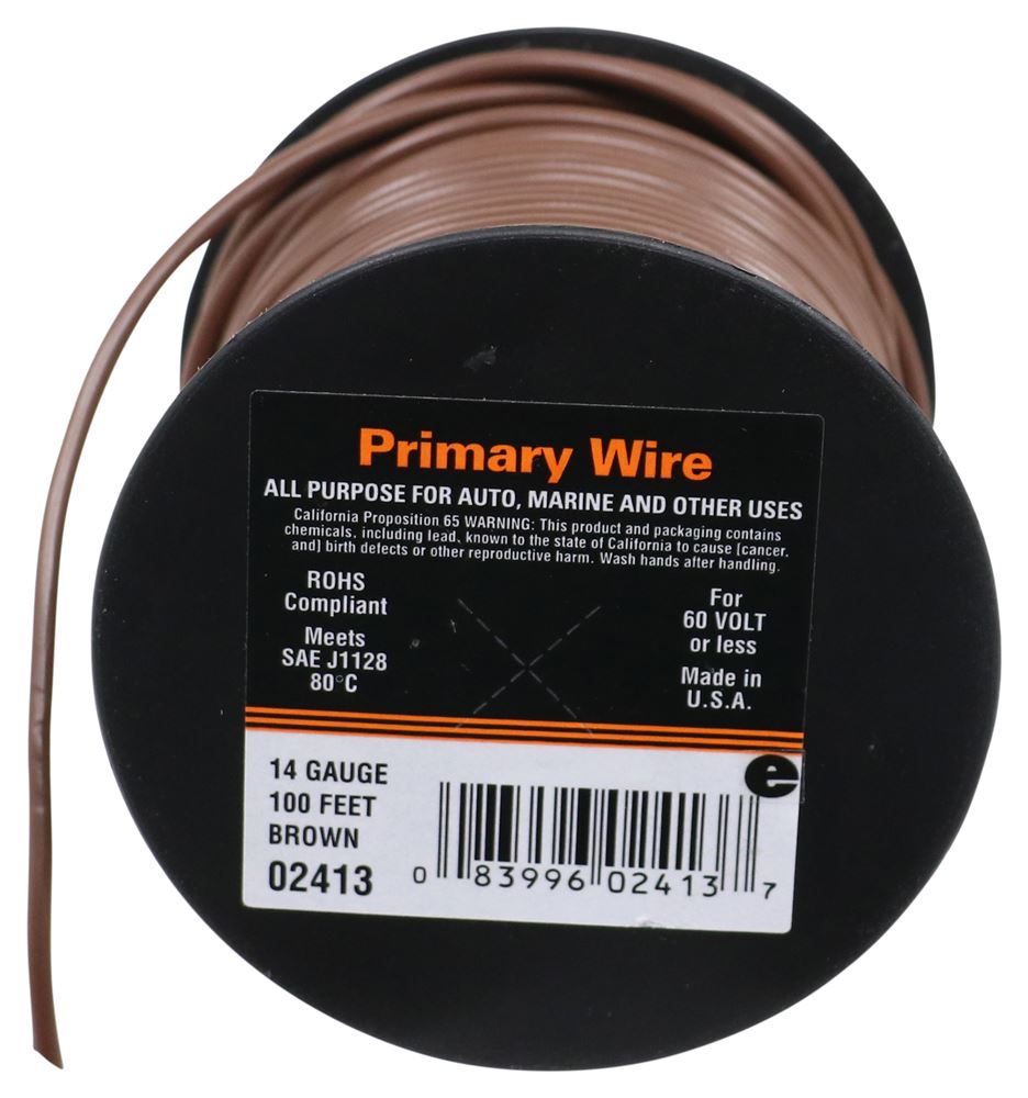 Deka Primary Wire, Stranded 20 Gauge Single Conductor Copper, 80 Deg. C  (176 Deg. F)