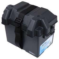 Snap-Top Battery Box with Strap for Group 24 Marine Batteries - Vented - DW03009