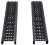 DeeZee Rough Step Running Boards w/ Custom Installation Kit - 7" Wide - Steel - Black Matte Finish DZ15300S-15316