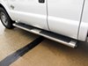 2015 ford f-250 super duty  nerf bars polished finish deezee oval tube steps w custom installation kit - 6 inch wide stainless steel plating