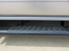 2016 chevrolet silverado 1500  nerf bars matte finish deezee oval tube steps w custom installation kit - 6 inch wide black powder coated steel