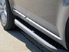 2011 ford edge  running boards matte finish deezee nxc w custom installation kit - 5 inch wide aluminum black powder coat