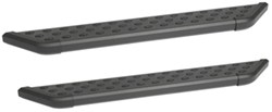 DeeZee NXt Running Boards w Custom Installation Kit - 6" Wide - Aluminum - Black Powder Coat
