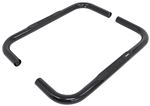 DeeZee Nerf Bars - 3" Round - Black - Cab Length