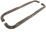 DeeZee Nerf Bars - 4" Oval - Black - Cab Length
