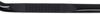 nerf bars round deezee - 3 inch black powder coated steel cab length