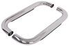 DeeZee Oval Nerf Bars - 4" Wide - Polished Stainless Steel - Cab Length 4 Inch Width DZ373517