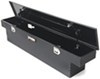 crossover tool box medium capacity deezee specialty series truck bed - narrow style aluminum 5.75 cu ft black
