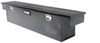 crossover tool box lid style - standard profile deezee specialty series truck bed narrow aluminum 5.75 cu ft black