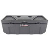small capacity 35 inch long deezee specialty series storage box - chest style poly plastic 3.6 cu ft black