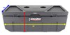 chest tool box deezee specialty series storage - style poly plastic 3.6 cu ft black