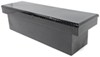 crossover tool box lid style - standard profile deezee red label truck bed deep aluminum 12 cu ft black