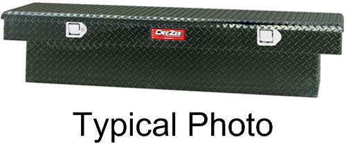 DeeZee DZ8170DB Crossover Style Red Label Truck Bed Tool Box, Black,  Aluminum