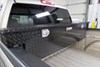 2005 chevrolet silverado  crossover tool box medium capacity deezee red label truck bed - low-profile style alum 8 cu ft black