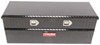 chest tool box medium capacity deezee red label truck bed - utility style aluminum 8 cu ft black