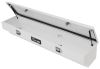 side rail tool box small capacity deezee hardware series truck bed - side-mount style steel 3.7 cu ft white
