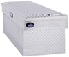 crossover tool box large capacity deezee blue label truck bed - style aluminum 12.8 cu ft silver