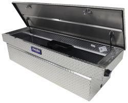 DeeZee Blue Label Truck Bed Tool Box - Crossover Style - Aluminum - 12.8 Cu Ft - Silver - DZ9170