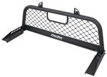 DeeZee Custom Headache Rack - Mesh Screen - Aluminum - Textured Black Powder Coat