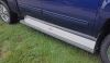 running boards diamond plate pattern deezee brite-tread - 6 inch wide aluminum tread cab length