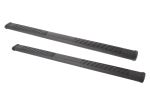 DeeZee Oval Tube Steps w Custom Installation Kit - 6" Wide - Black-Tread Aluminum