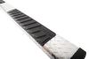 nerf bars diamond plate pattern deezee oval tube steps w custom installation kit - 6 inch wide brite-tread aluminum