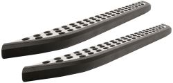 DeeZee NXc Running Boards w Installation Kit - 5" Wide - Aluminum - Stainless Steel and Black