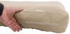 rv mattress bunk cover for etrailer edream bed mattresses - 73 inch long x 33 wide khaki