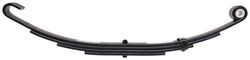 4-Leaf Slipper Spring w/ Open Eye End for 4,300-lb Trailer Axles - 27" Long - e24SR