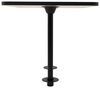 etrailer rv dinette table with legs 42l x 30w inch w/ 2 - recessed mount 42 long 30 wide cherry w trim