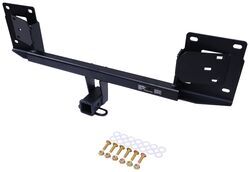etrailer Trailer Hitch Receiver - Custom Fit - Matte Black Finish - Class III - 2"             