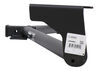 custom fit hitch class iii etrailer trailer receiver - matte black finish 2 inch