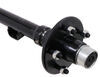 leaf spring suspension 5 on 4-1/2 inch trailer axle with idler hubs - bolt pattern 72 long 2 000 lbs